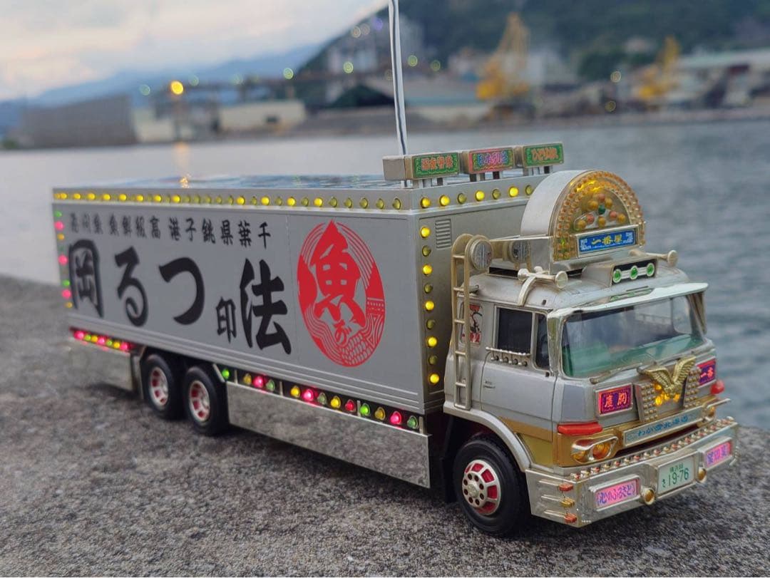 廃盤！ トラック野郎 望郷一番星 丸信輸送仕様 アオシマスカイネット