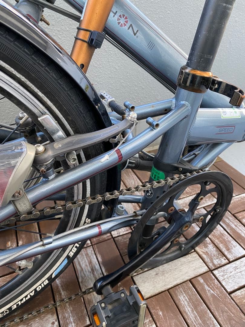 未整備 DAHON ダホン 折りたたみ自転車 グレー