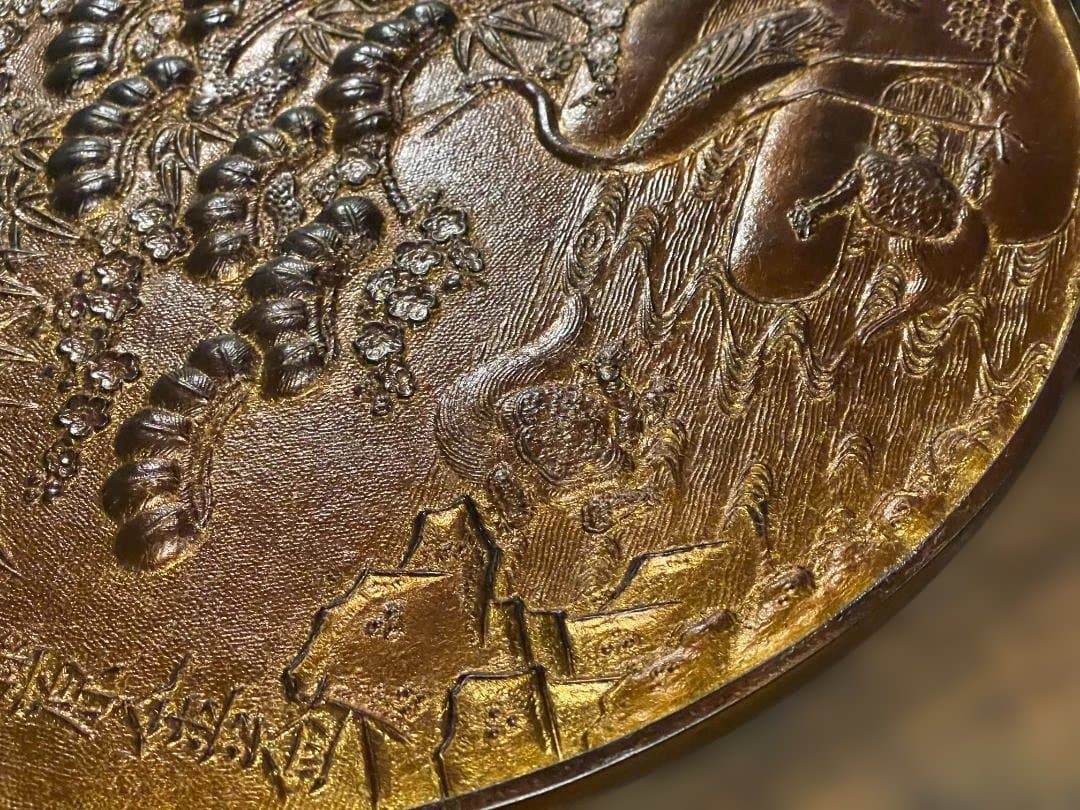 2026年最新】銅鏡 鶴亀の人気アイテム - メルカリ 希少 特大 和鏡 銅鏡 鏡