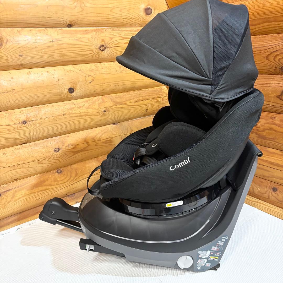 【極美品】Combi クルムーヴコンパクトR129 JS isofix ブラック