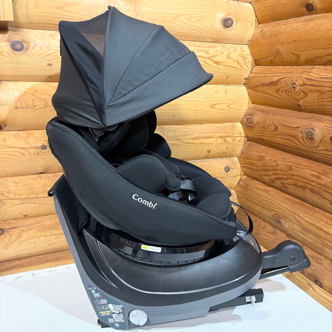 【極美品】Combi クルムーヴコンパクトR129 JS isofix ブラック