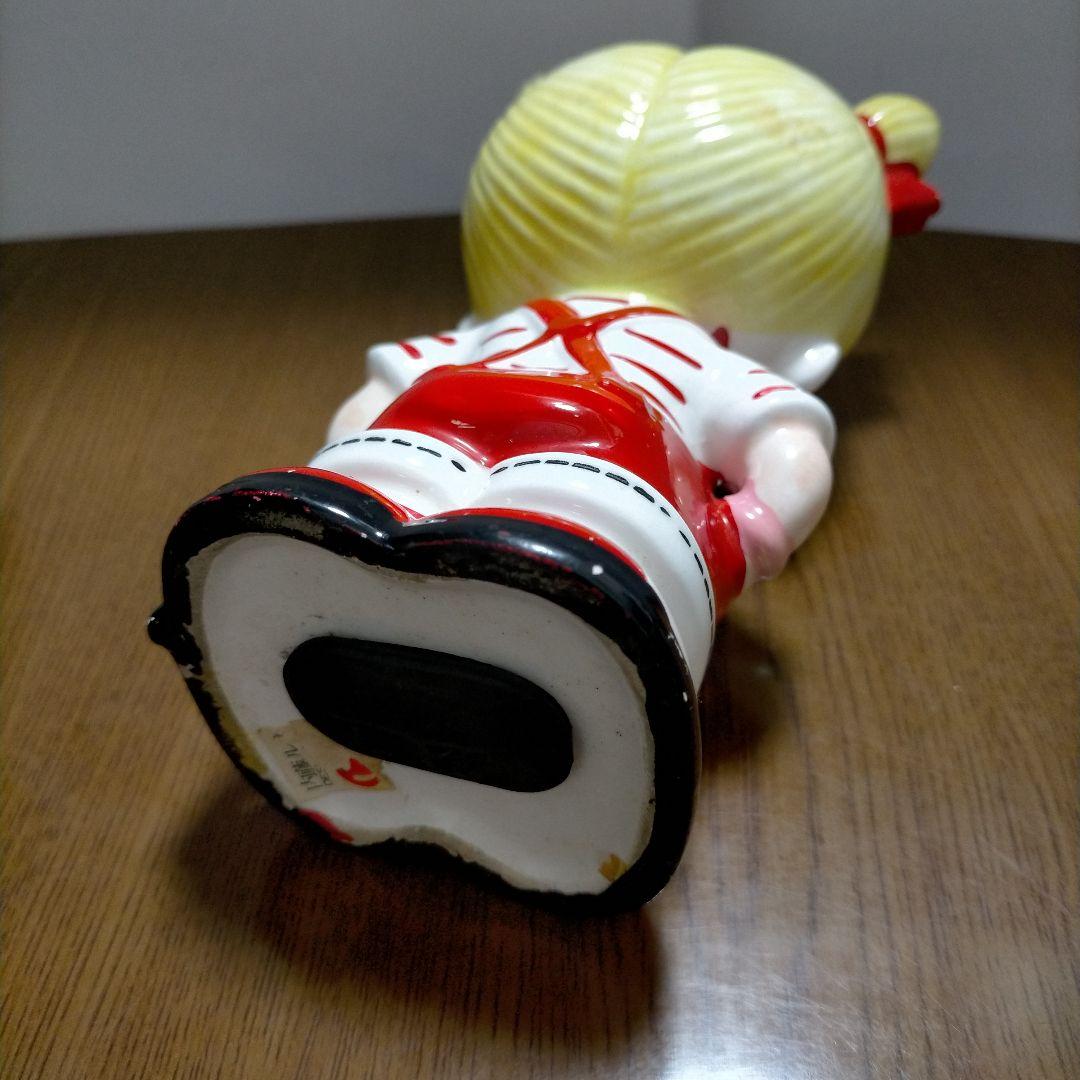 レア！内藤ルネ 貯金箱 陶器 女の子