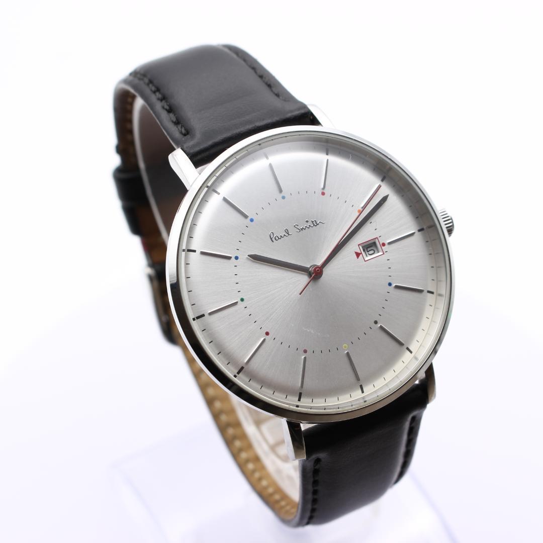 希少 Paul Smith クラシック メンズ 腕時計 クォーツ 文字盤シルバー