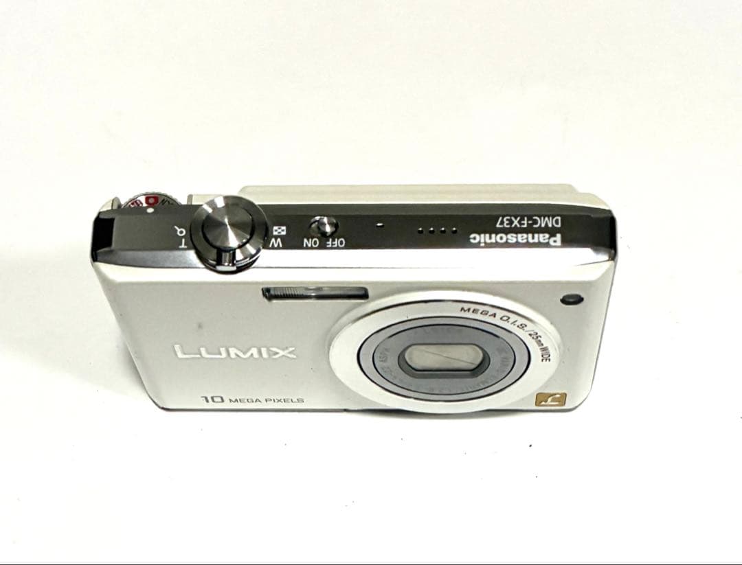 Panasonic】 LUMIX DMC-FX37 ホワイト デジカメ - メルカリ