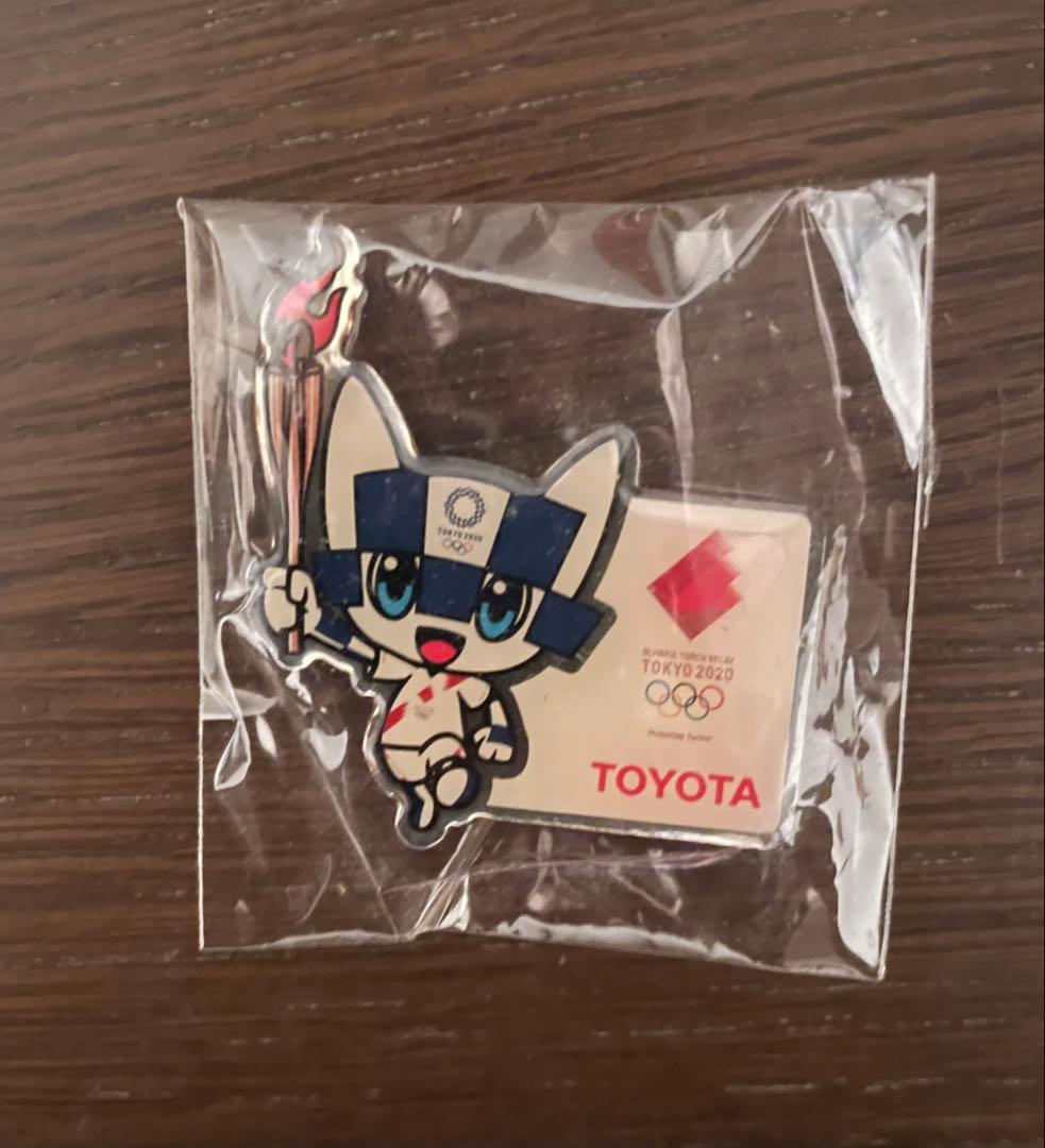 新品未開封】東京オリンピック2020 トヨタ ピンバッジ ミライトワ