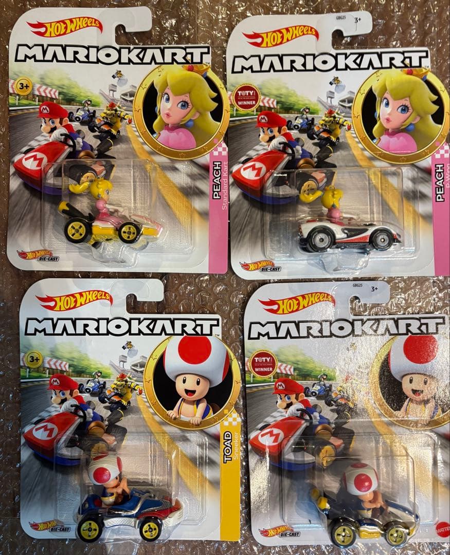 Hot Wheels マリオカート ミニカー 23個セット　タヌキマリオ他