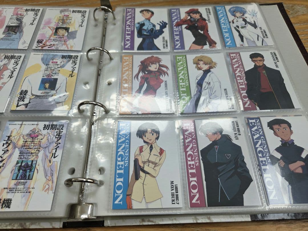エヴァンゲリオンカードダスマスターズ2集セミコンプリート約１６８枚アルバム付き