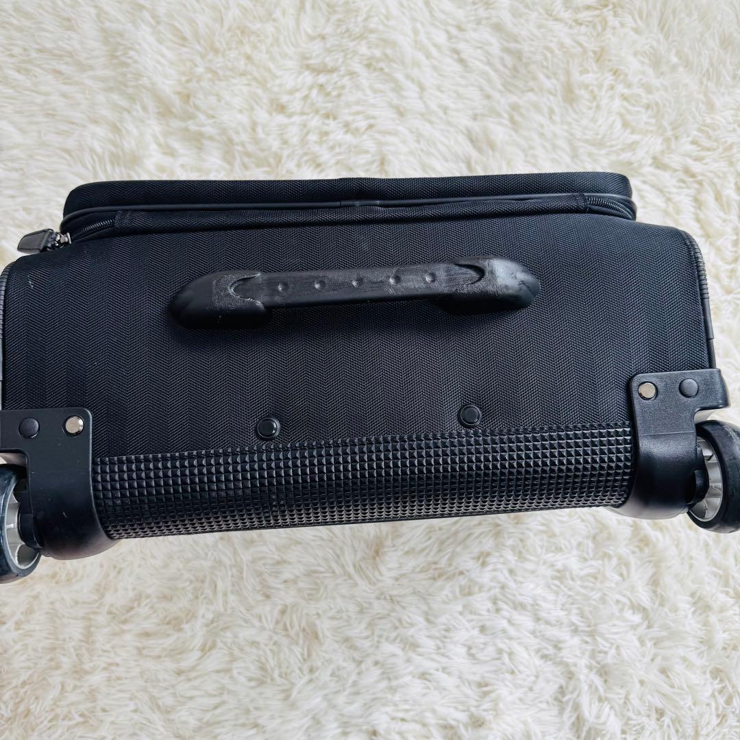 美品】ANA DESIGN ソフトキャリーケース 黒 機内持ち込み可能