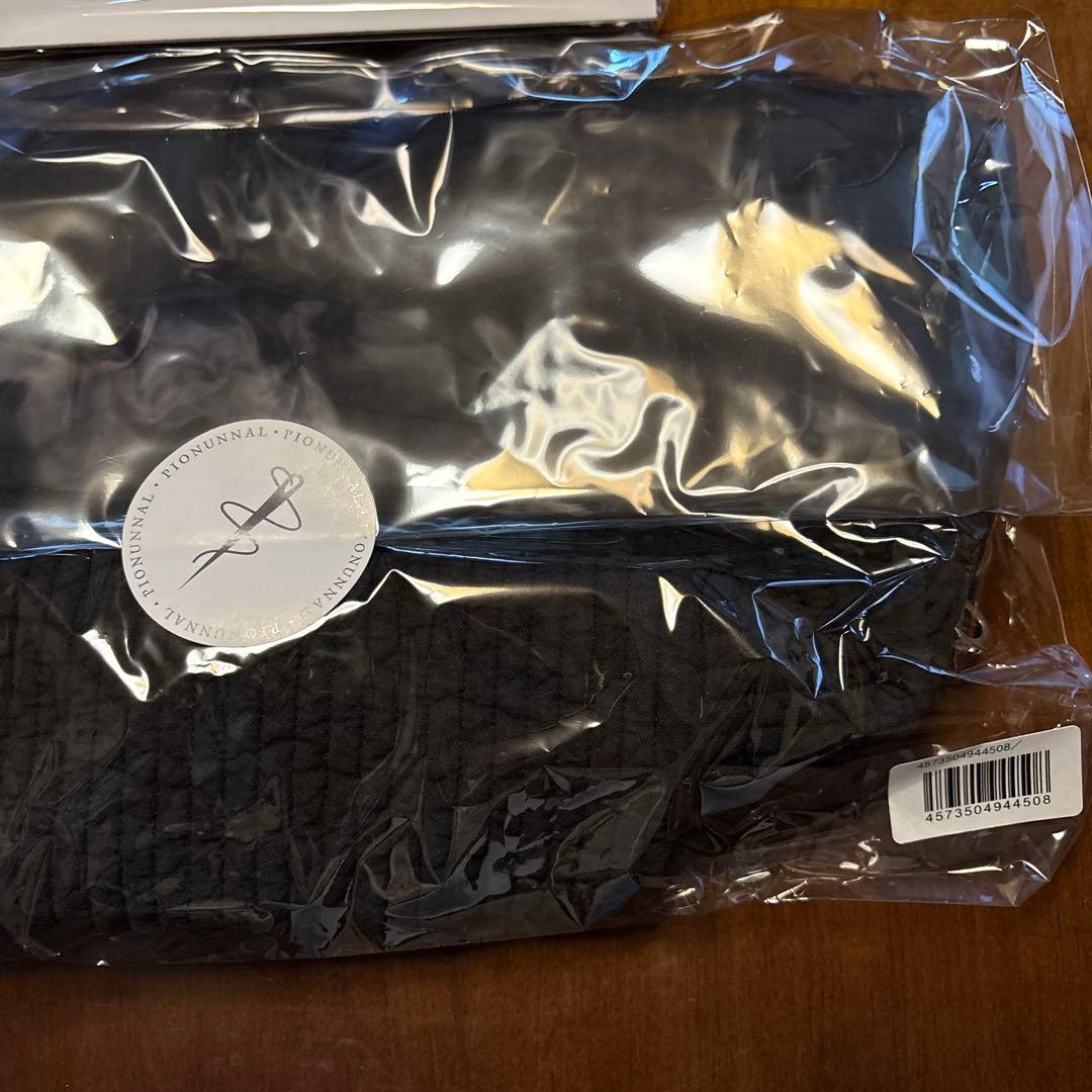 【新品未開封】ピオヌンナル×ノーコーヒー　ショルダーバック　ブラック