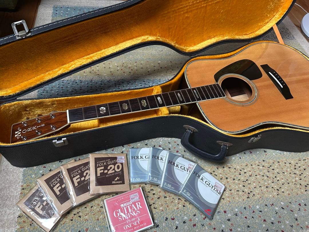 値下げ！極上品！Morris TF-801 アコースティックギター TF-801 Morris - ギター大図鑑 PoloPPo