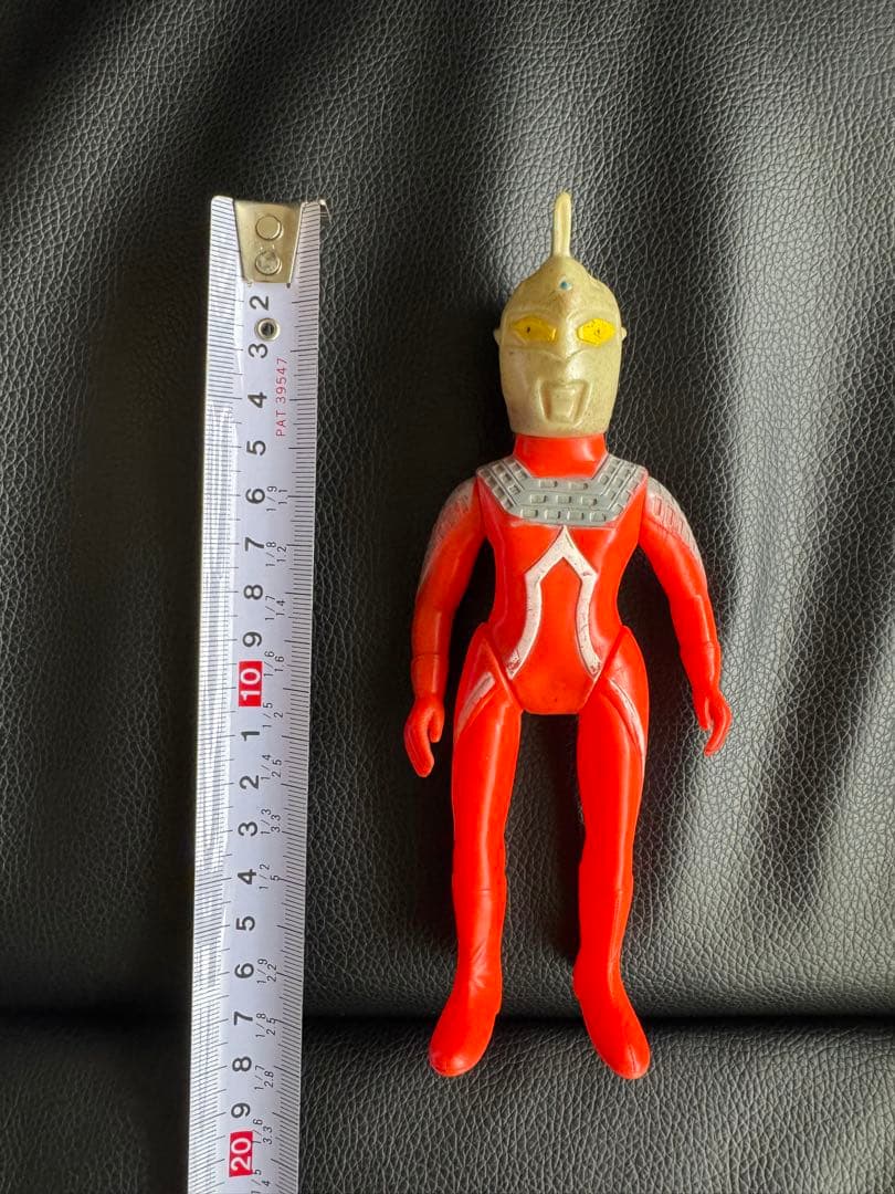 ブルマァク初期セブン】昭和当時物 ウルトラセブン 顔グレー成形 入手困難