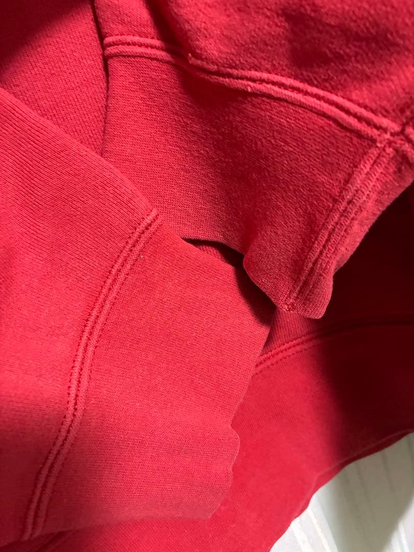 トップス visvim jumbo hoodie p.o. veggie dye red