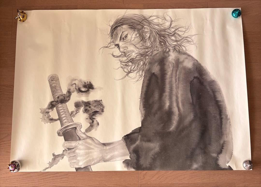 バガボンド宮本武蔵B1ポスター井上雄彦最後のマンガ展