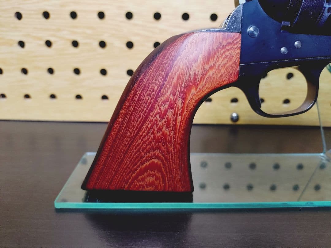 タナカ　コルトSAA　木製グリップ・トリガーガードセット