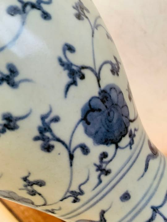 1.jpg 中国明時代中期(青花)染付梅瓶