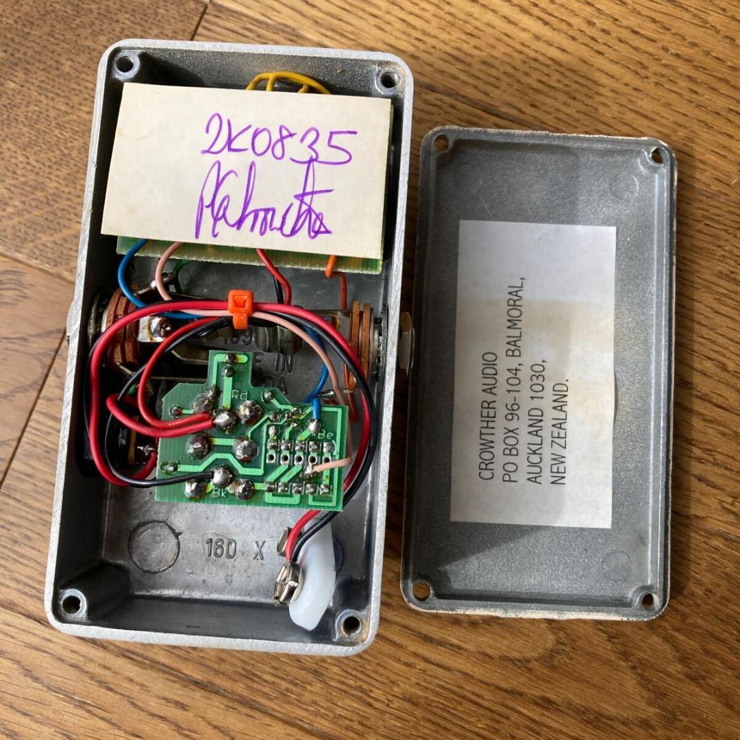 Crowther Audio Hot Cake 3ノブ Old Circuit