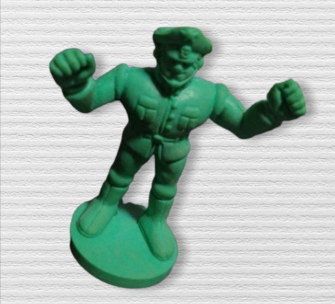 超レア　昭和 当時物　キン肉マン 消ゴム　正義超人　台座付　6体セット　匿名配送