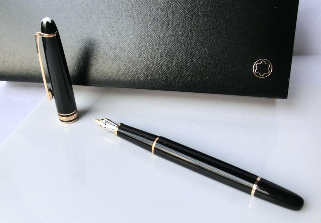 ★ モンブラン MONTBLANC マイスターシュテュック 万年筆 ペン先14K
