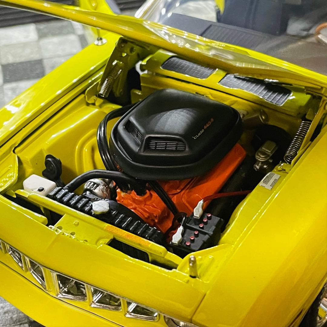 国内未入荷 1/18 HIGHWAY61 プリムス クーダ 440-6 1971