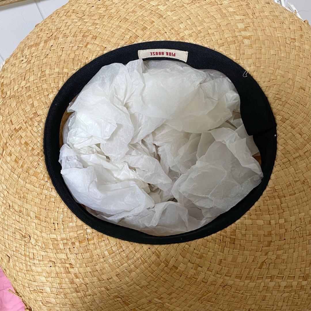 ピンクハウス ＊ 麦わら帽子 ＊ カネコイサオ 1992年 金子功 ピンク