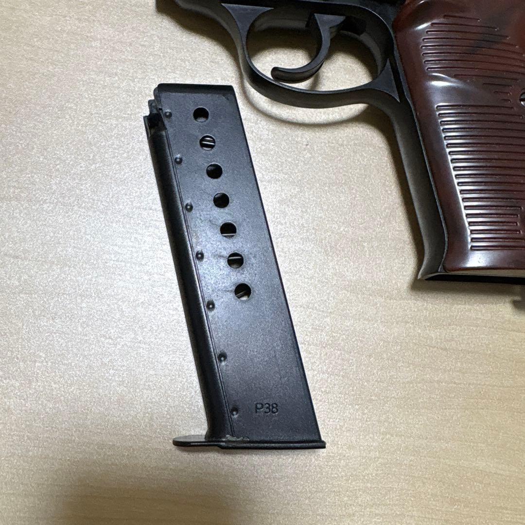 マルゼン ワルサーP38 ガスブローバック ブラックモデル