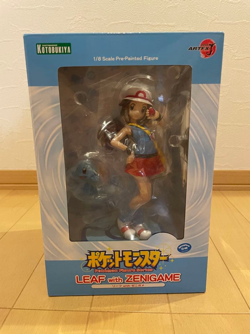 ポケモン ARTFX J リーフ with ゼニガメ フィギュア