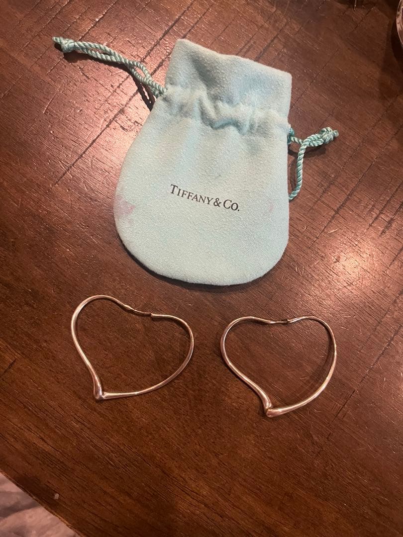 Tiffany & Co. ハート型シルバーピアス