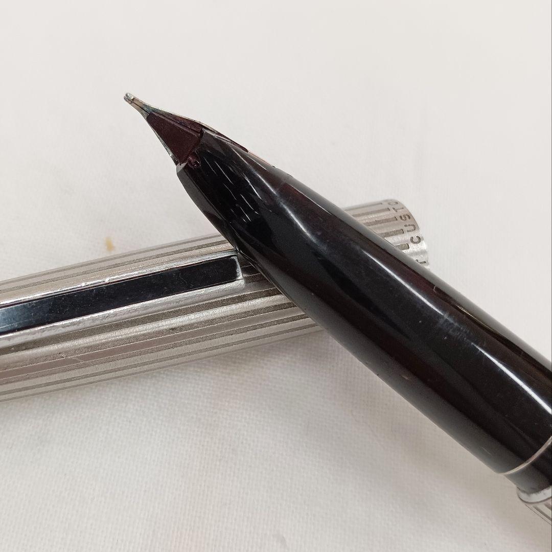 筆記未確認 リユース PILOT パイロット カスタムストライプ ペン先M