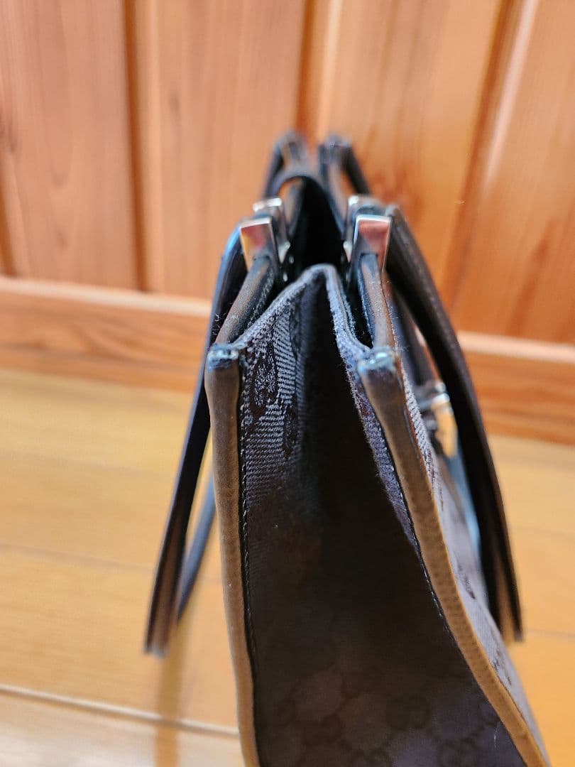 GUCCI ジャッキー ハンドバッグ　ブラック