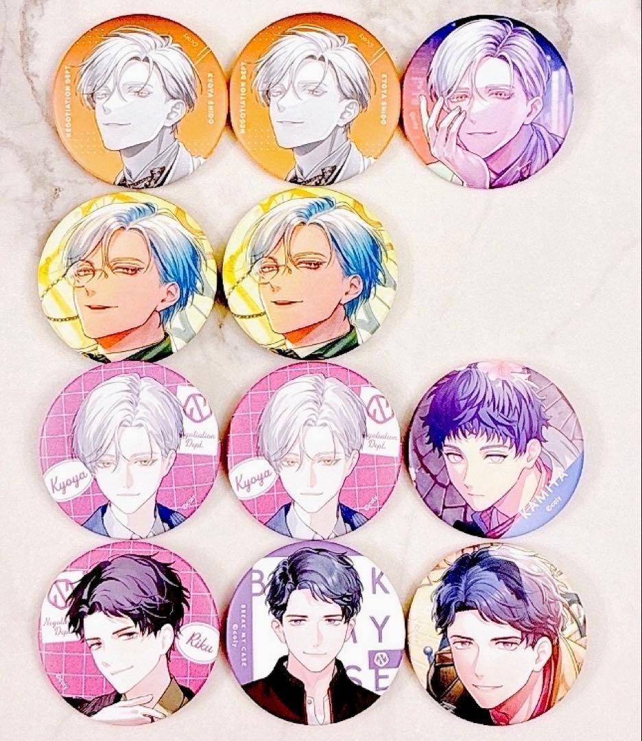 ブレマイ 立科吏来 祠堂恭耶 神家 缶バッジ まとめ売り