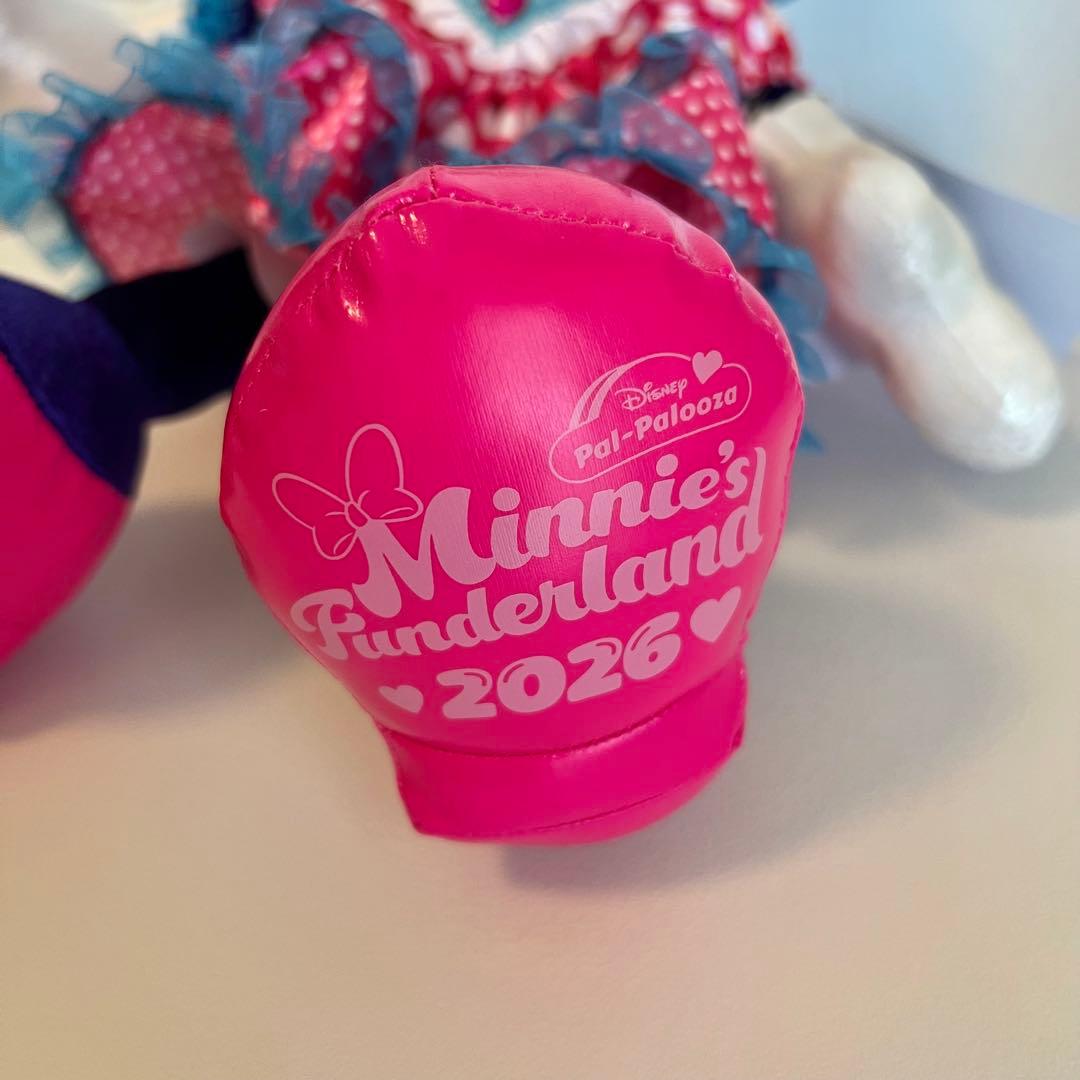 ディズニーランド　パルパルーザ　パルパル　ミニー　ぬいぐるみ