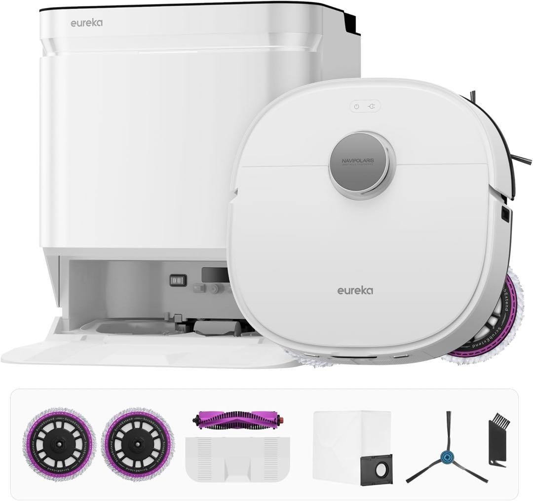 EUREKA J15 ULTRAロボット掃除機19000Pa 強力吸引力 両用 Amazon | 【2025新シリーズ】EUREKA（ユーリカ） J15 ULTRA ロボット