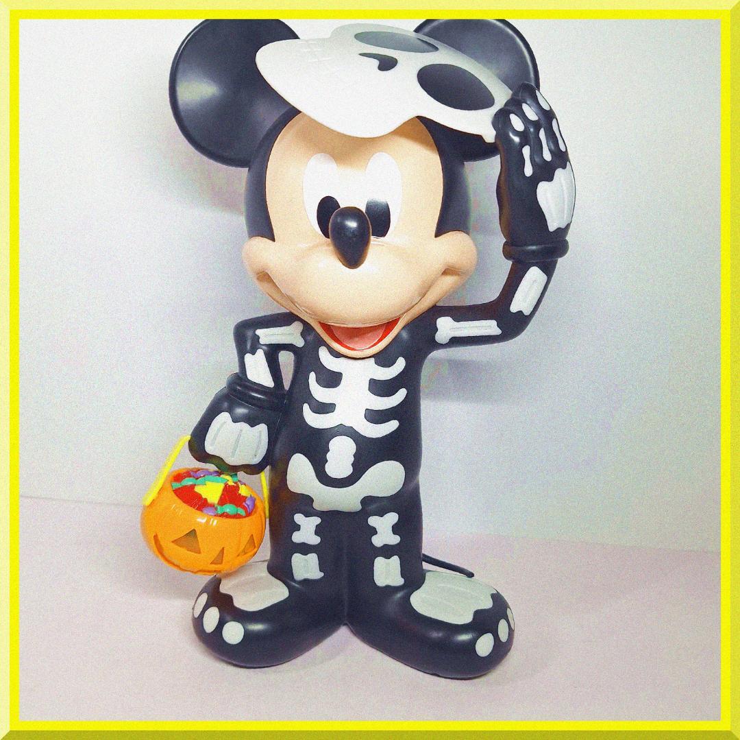 WDW 【レア】ハロウィン スケルトンミッキー ポップコーンバケット