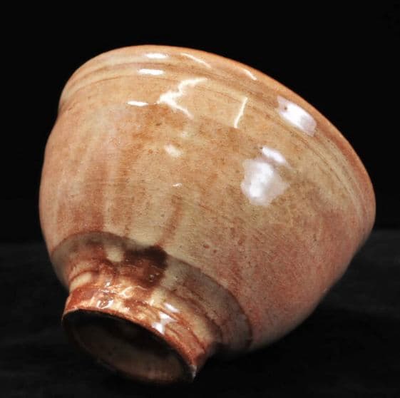 最上位】十四代 新庄貞嗣 萩茶碗 共布共箱 山口県指定無形