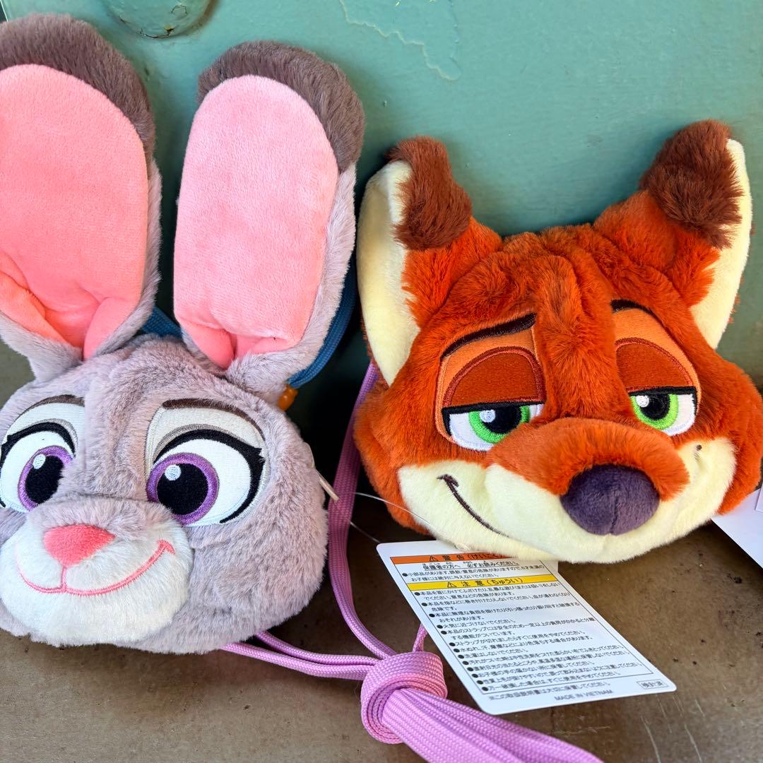 ズートピア ニック ジュディ ショルダーバッグ ポーチ