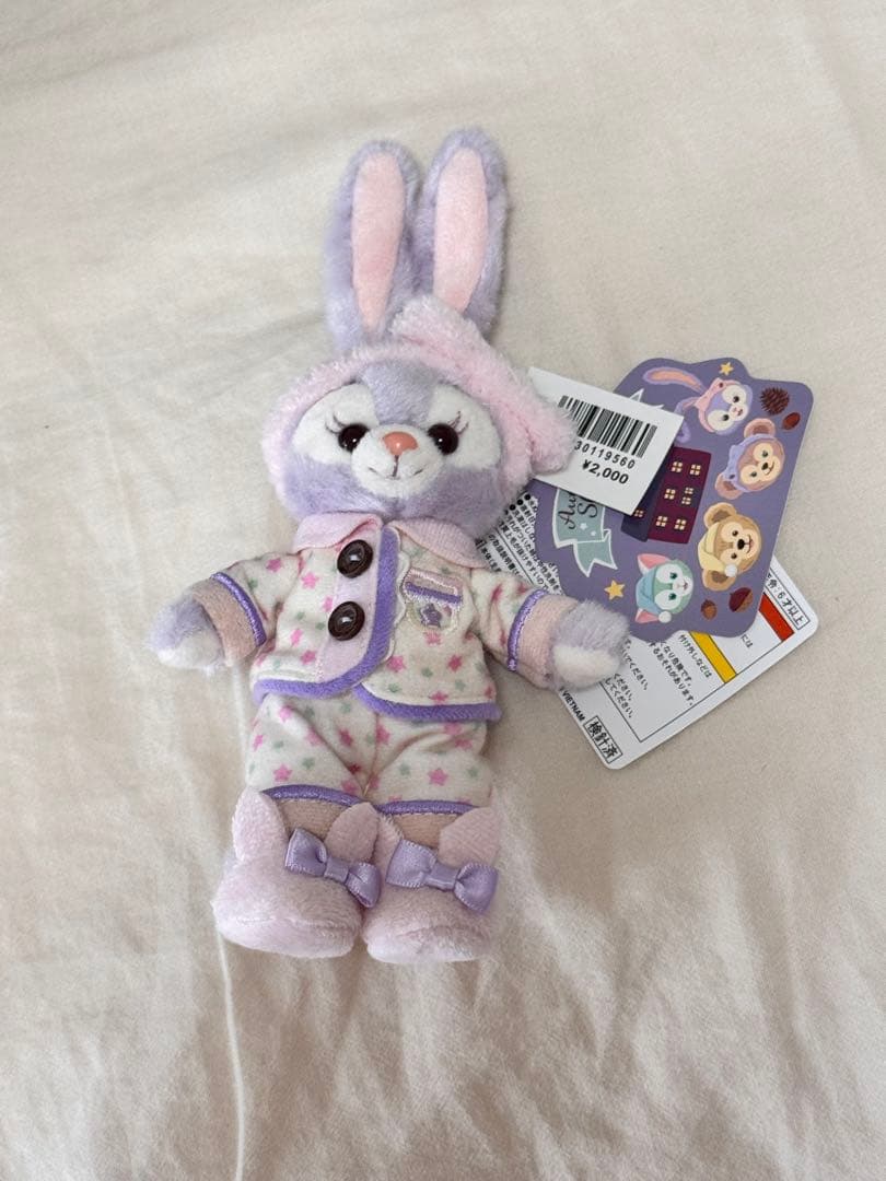 ステラルー オータムスリープオーバー ぬいぐるみバッジ ディズニー