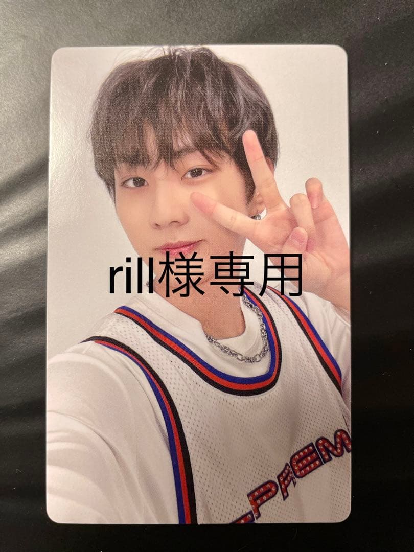 enhypenトレカ ジョンウォン FC限定 アンケートトレカ