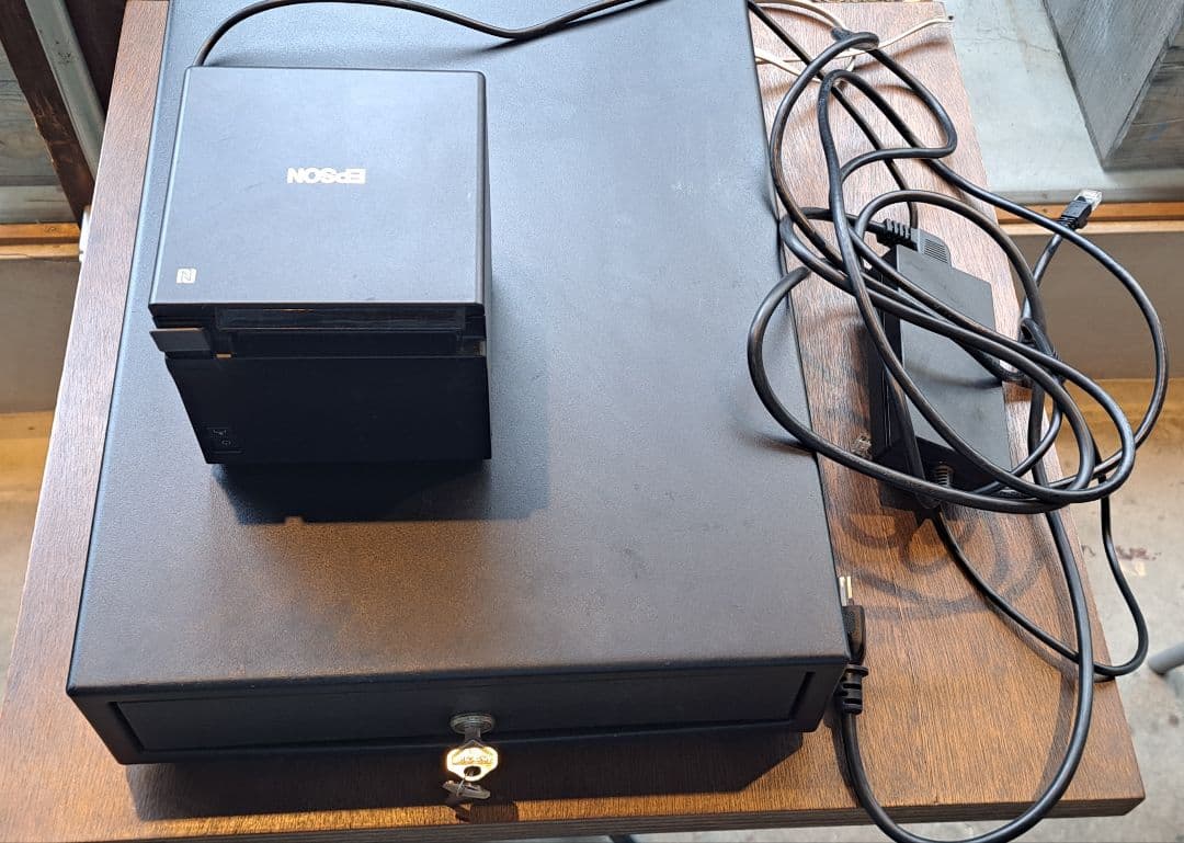 EPSON NFCレシートプリンターとレジボックスセット EPSON NFCレシートプリンターとレジボックスセット