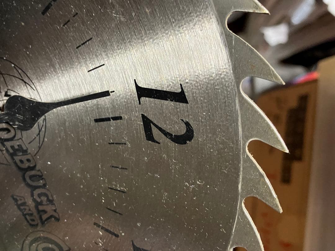 sears saw blade clock シアーズ　クロック　掛時計