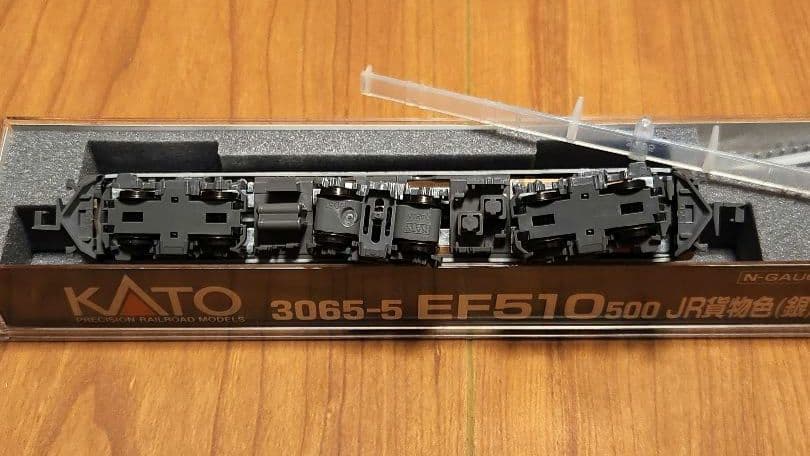 【未使用・美品】KATO EF510 500 JR貨物色(銀) 3065-5