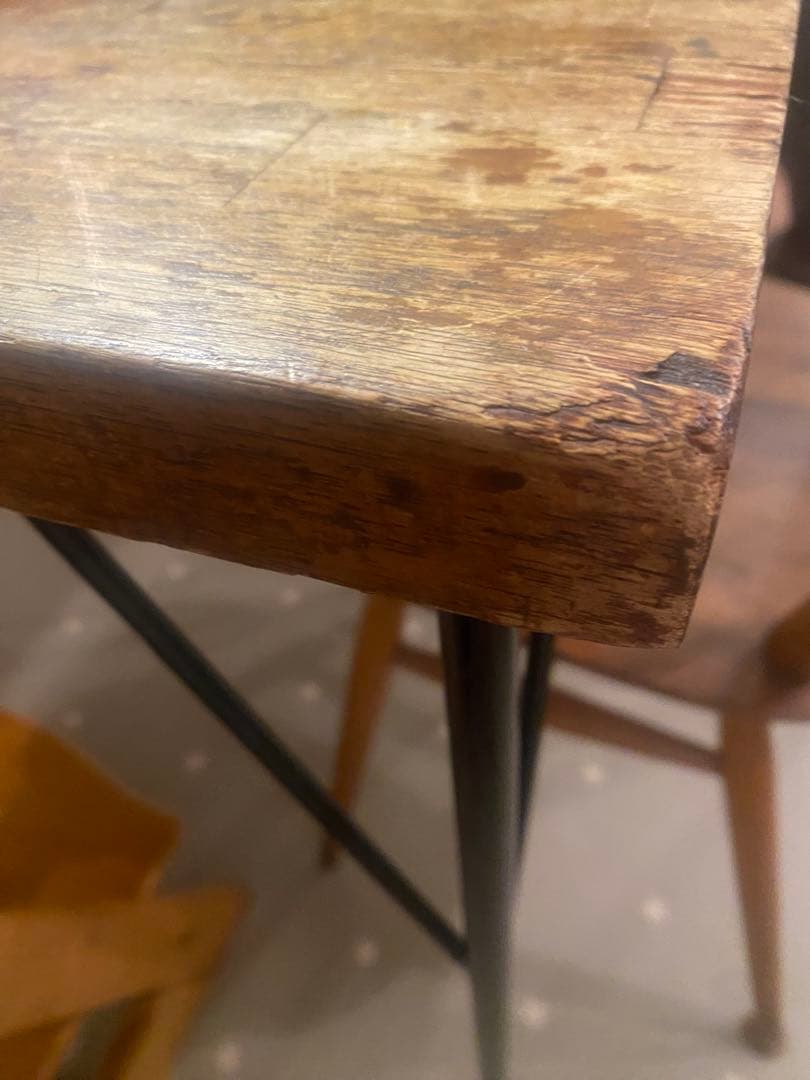 ‼️週末割引中‼️一点物✴︎木製アンティーク古材オリジナルダイニングテーブル