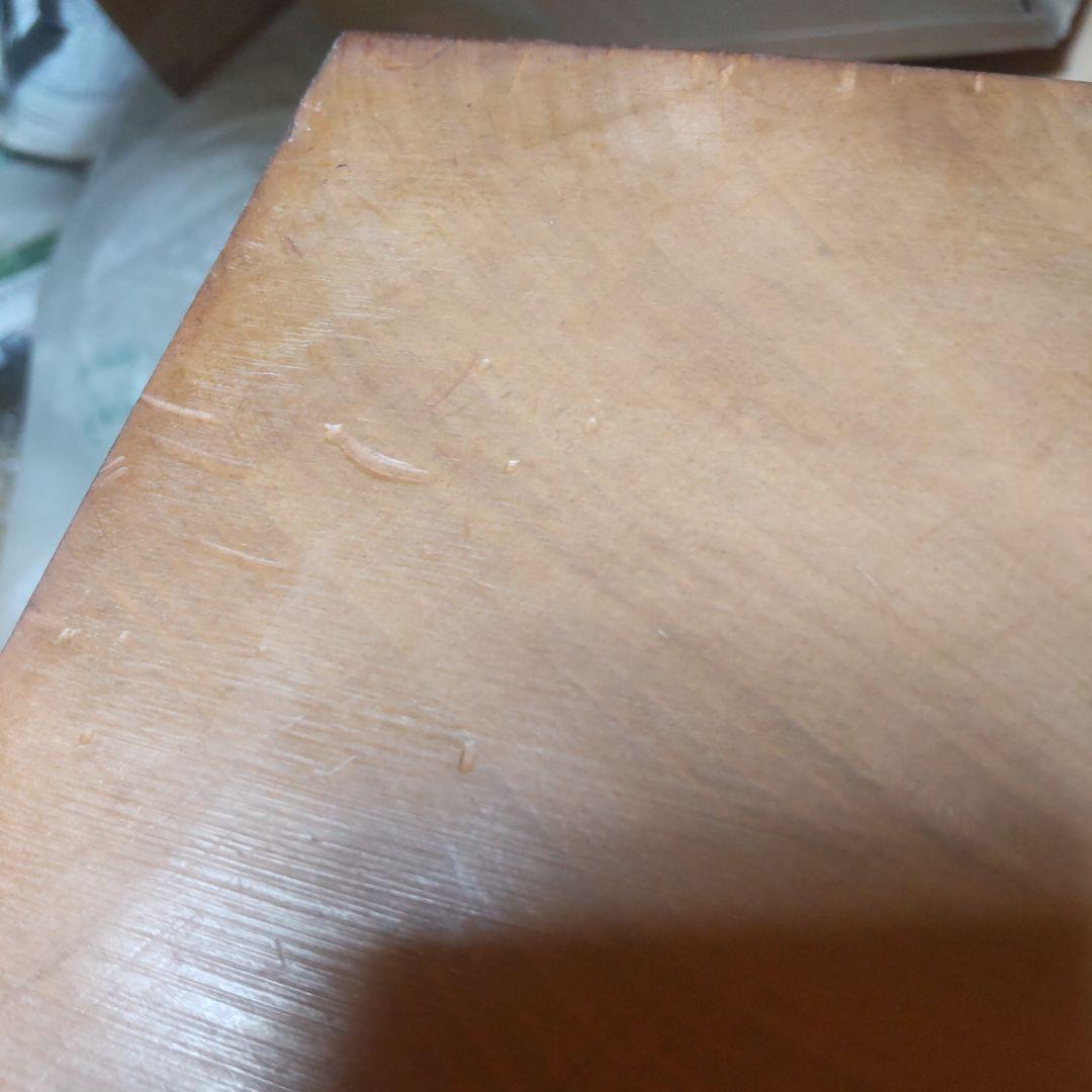 本桂碁盤５寸盤　木裏板目　カバー付き