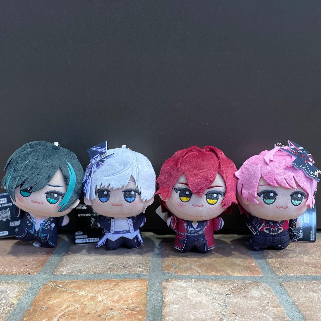 騎士X Knight X ちびぐるみ ぬいぐるみ 全4種コンプリートセット