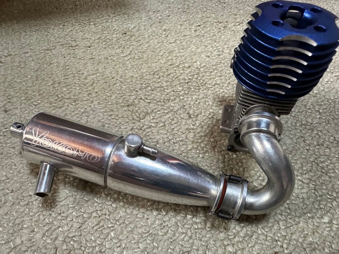 OS MAX-12TR(P) エンジン　マフラーセット