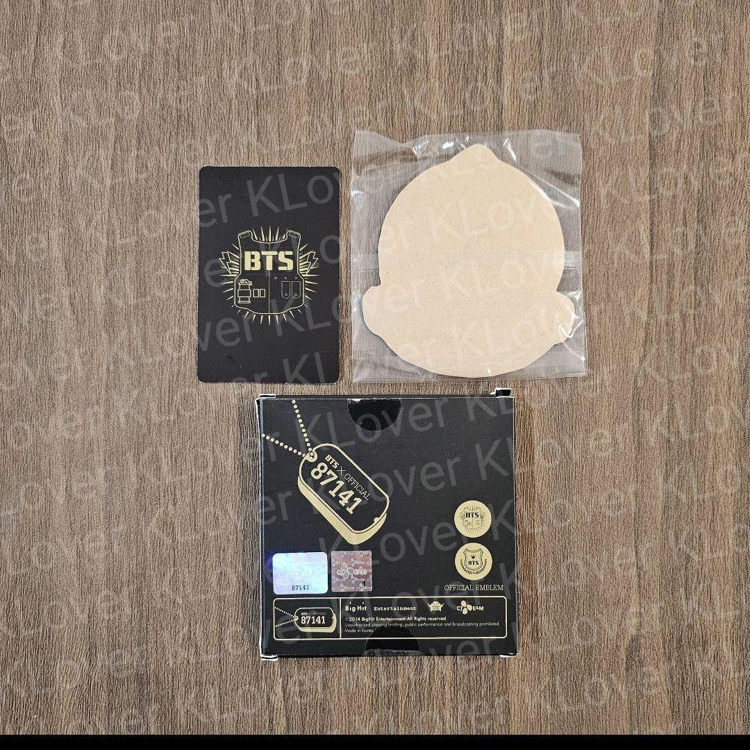 BTS 創立式 ジン JIN ワッペン トレカ フォトカード