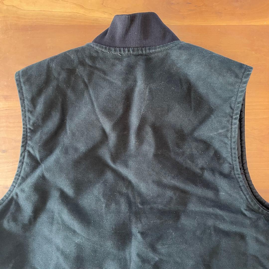 carhartt vtg ダックベスト V01 BLK★Lサイズ★ブラック