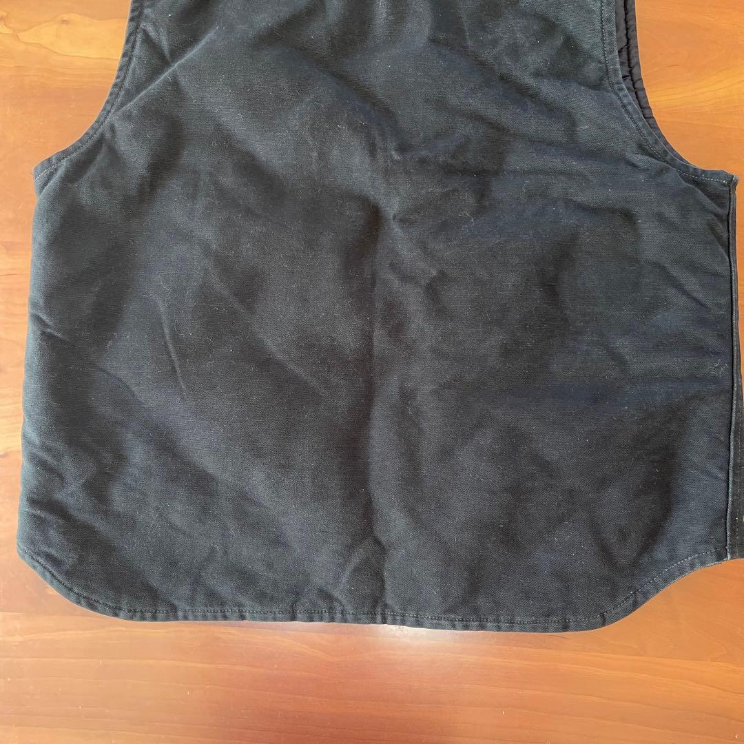 carhartt vtg ダックベスト V01 BLK★Lサイズ★ブラック