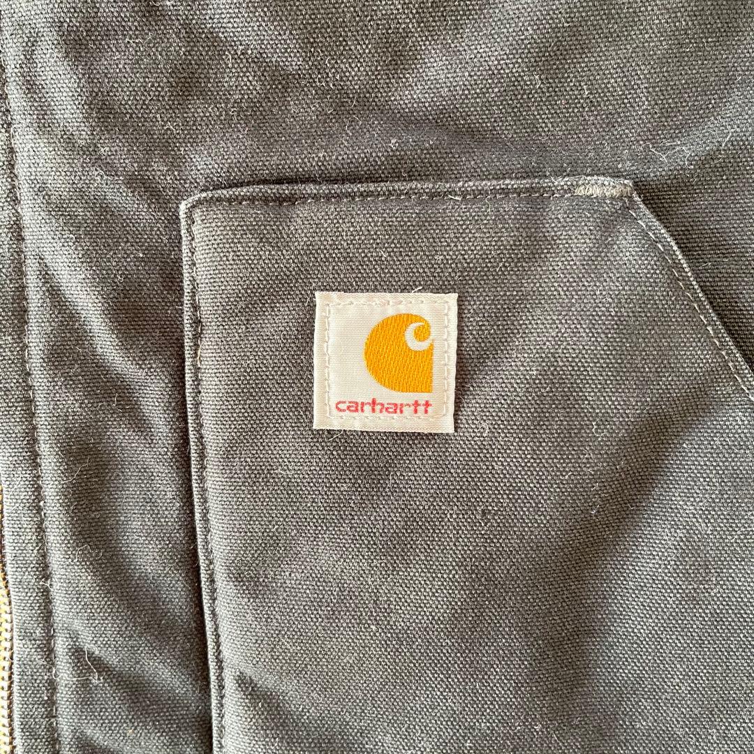 carhartt vtg ダックベスト V01 BLK★Lサイズ★ブラック