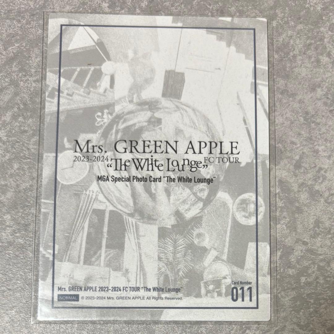 Mrs. GREEN APPLE フォトカード 若井滉斗 大森元貴Utopia