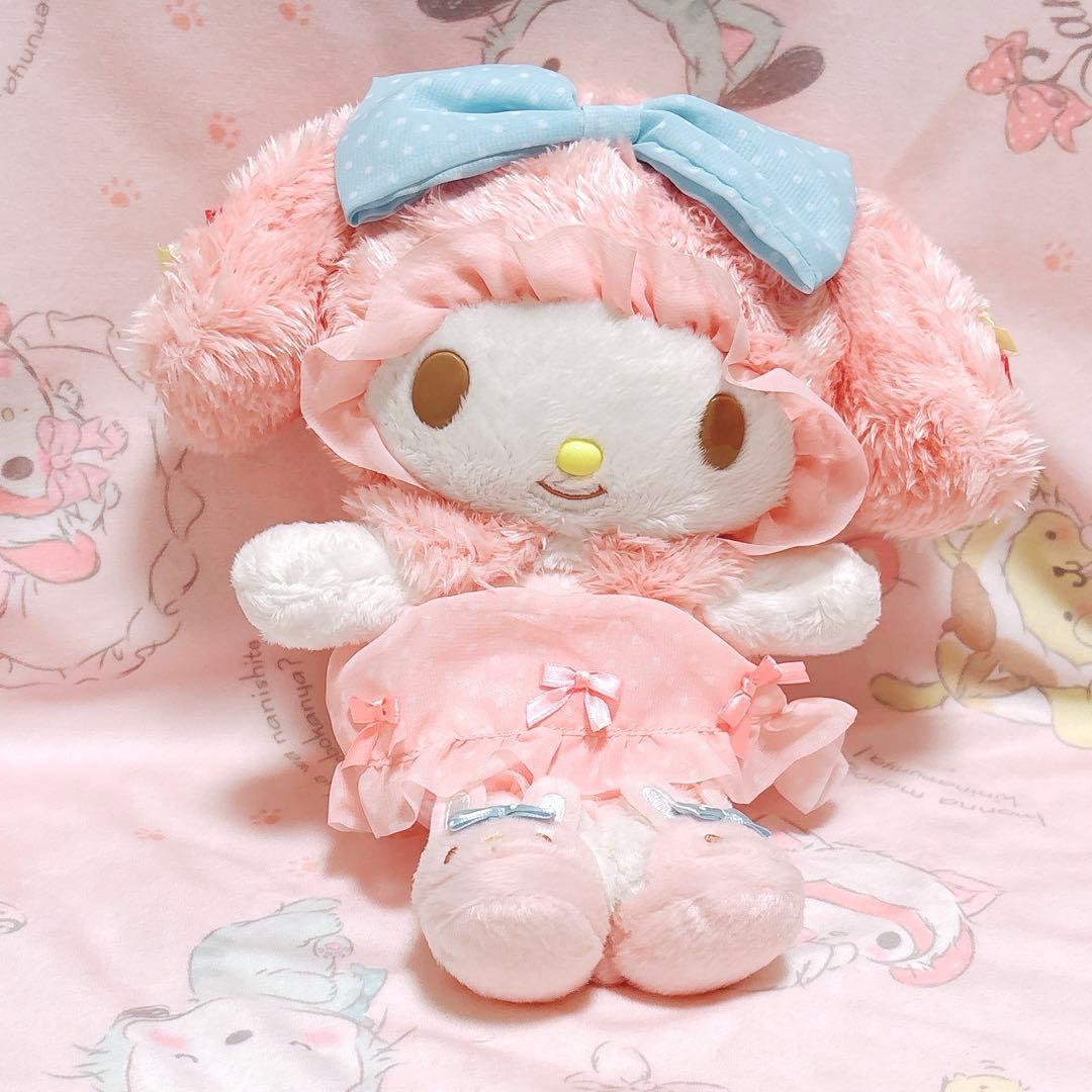 マイメロディ ぬいぐるみ リボンドリーム ピピ マスコット おめかし ロリータ
